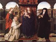 Jan Van Eyck Virgin and Child with Saints and Donor oil painting on canvas